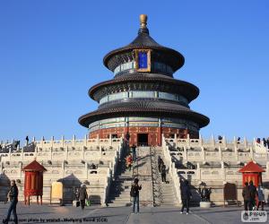 пазл Храм неба, Пекин, Китай